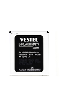 Vestel Uyumlu Venus V3 5000 Batarya 2230 Mah Vestel Uyumlu Venus V3 5000 Batarya 2230 Mah