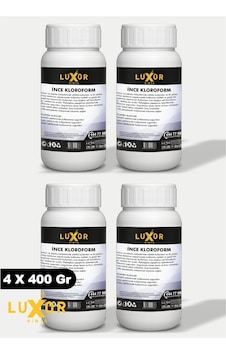Luxor Kimya İnce Kloroform 4 X 400 GR Luxor Kimya İnce Kloroform 4 X 400 GR