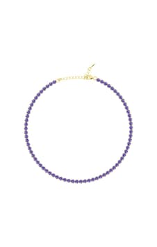 Merano Design 4mm Lila Su Yolu Choker Kırmızı Merano Design 4mm Lila Su Yolu Choker Kırmızı