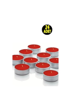 24 Adet Kırmızı Suda Yüzen Restoran Cafe Bar Sarı Mavi Kırmızı Pembe Renk Yuvarlak Tea Light Mum Kırmızı 24 Adet Kırmızı Suda Yüzen Restoran Cafe Bar Sarı Mavi Kırmızı Pembe Renk Yuvarlak Tea Light Mum Kırmızı