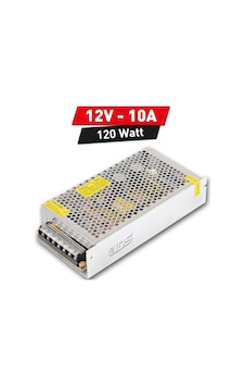 Ids - 12v 10a Fanlı Metal Kasa Adaptör - Profesyonel A Kalite Tam Yük