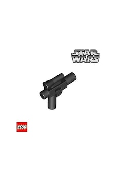 Minifigür Silahları: Star Wars Siyah Tabanca Pistol Minifigür Silahları: Star Wars Siyah Tabanca Pistol