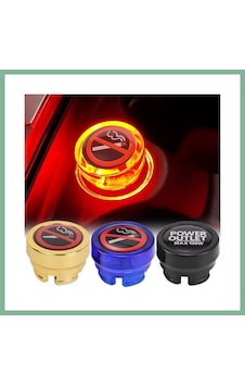 Bşkvirgo Araç Çakmaklık Yuvası Soketi Kapağı Sigara İçilmez Logolu 2.6x1.8cm Mavi Bsk2026