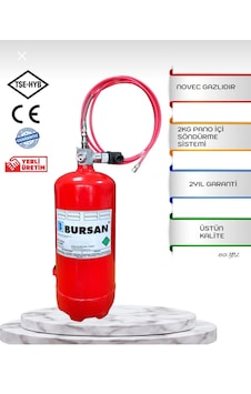 2kg Pano İçi Söndürme Sistemi