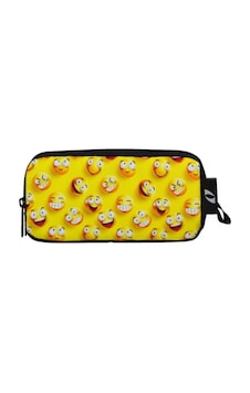 Cennec 173 - Emoji Yüz İfadeleri Sarı Renkli Kalem Çantası Cennec 173 - Emoji Yüz İfadeleri Sarı Renkli Kalem Çantası