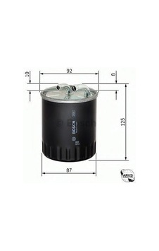BOSCH F026402838 YAKIT FİLTRESİ V SERISI (W447) 14-VIANO (W639) BOSCH F026402838 YAKIT FİLTRESİ V SERISI (W447) 14-VIANO (W639)