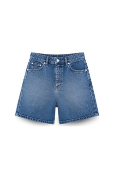 Açelyaokcu Premium Kaida Denim Midi Şort Lacivert Açelyaokcu Premium Kaida Denim Midi Şort Lacivert