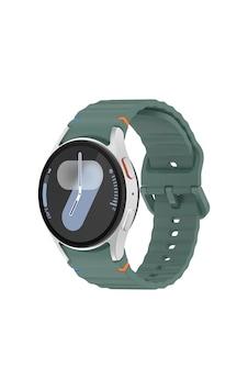 Forzacase Samsung Galaxy Watch 7 44mm İle Uyumlu Wavy Style Tokalı Silikon Kordon Kayış - Fc1101 Forzacase Samsung Galaxy Watch 7 44mm İle Uyumlu Wavy Style Tokalı Silikon Kordon Kayış - Fc1101