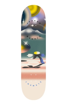 Element Element Jamet Jaakko Ojanen Unisex Skateboard Deck Ast Çok Renkli Element Element Jamet Jaakko Ojanen Unisex Skateboard Deck Ast Çok Renkli
