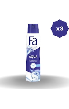 Deo Aqua 150 Ml - 3 Adet Deo Aqua 150 Ml - 3 Adet