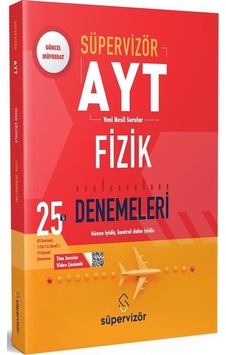 Süpervizör Yayınları Ayt Fizik 25’Li Deneme