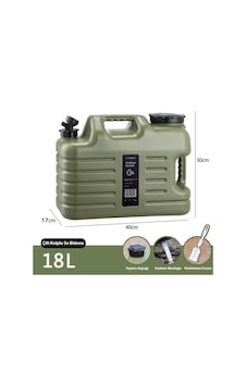 Madfox Galon Air Pe Musluklu Su Bidonu 18 Litre Green Yeşil Madfox Galon Air Pe Musluklu Su Bidonu 18 Litre Green Yeşil