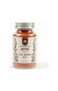Serander Toz Biber Acı 50 Gr Serander Toz Biber Acı 50 Gr