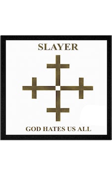 Beam Dijital Slayer God Hates Us All Albüm Arma Peç Patch Yama Çok Renkli