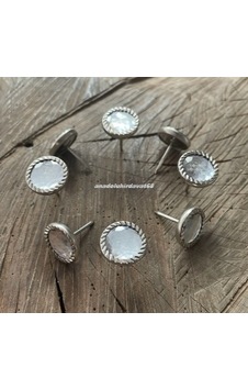 Fbk Kristal Renk Kabara Taşlı Kabara Raptiye Koltuk Çivisi 16mm 100adet Fbk Kristal Renk Kabara Taşlı Kabara Raptiye Koltuk Çivisi 16mm 100adet