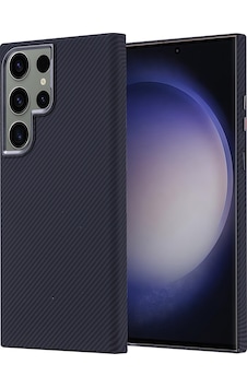 Galaxy S23 Ultra Kılıf M-safe Şarj Özellikli Karbon Fiber Görünümlü Zore Nekst Kapak Siyah Galaxy S23 Ultra Kılıf M-safe Şarj Özellikli Karbon Fiber Görünümlü Zore Nekst Kapak Siyah