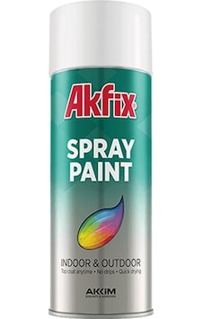 Akfix Parlak Beyaz Sprey Boya 400 Ml Akfix Parlak Beyaz Sprey Boya 400 Ml