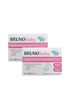 Bruno Baby Nazal Aspiratör Yedek Ucu, 2 Adet