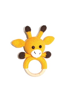 Zürafa Amigurumi Çıngırak Çok Renkli Zürafa Amigurumi Çıngırak Çok Renkli