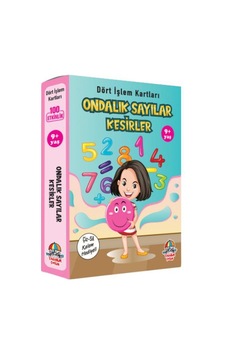 Dört Işlem Kartları Ondalık Sayılar 9 Yaş - Yağmur Çocuk Dört Işlem Kartları Ondalık Sayılar 9 Yaş - Yağmur Çocuk