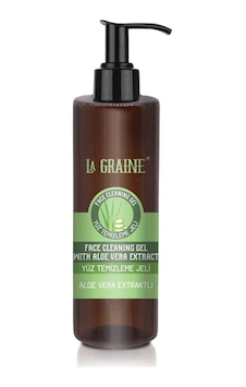 La Graine Aloe Vera Ekstraktlı Yüz Temizleme Jeli 150 ML La Graine Aloe Vera Ekstraktlı Yüz Temizleme Jeli 150 ML
