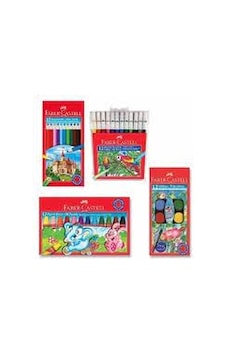 Faber-Castell Boya Seti 4'lü Set Faber-Castell Boya Seti 4'lü Set