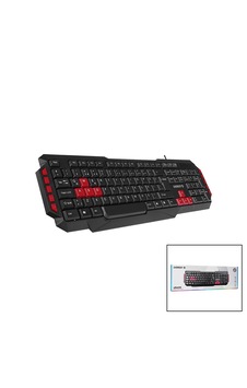 Everest Kb-g7-armor Usb Kablolu Oyuncu Klavye Renkli Oyun Tuşları - Multimedya Tuşları 150cm Diğer