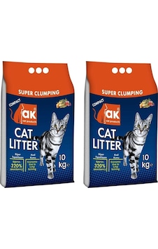 Akkum İnce Taneli Parfümlü Kedi Kumu 2 x 10 KG Akkum İnce Taneli Parfümlü Kedi Kumu 2 x 10 KG