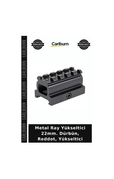 Metal Ray Yükseltici 22mm. Dürbün, Reddot, Yükseltici Kurulum Elemanı Hobi Ekipmanı Hizalama Aparatı Tek Ebat Metal Ray Yükseltici 22mm. Dürbün, Reddot, Yükseltici Kurulum Elemanı Hobi Ekipmanı Hizalama Aparatı Tek Ebat