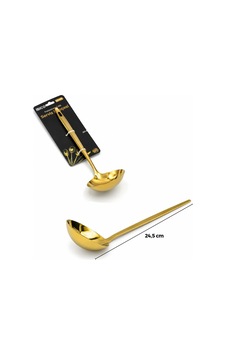 Metal Servis Kepçesi - Gold Renk - 24.5 Cm Belirtilmemiş