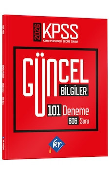 2026 Kpss Güncel Bilgiler 101 Deneme 606 Soru Kr Akademi Yayınları