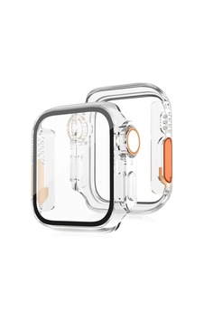 Apple Watch Uyumlu 40mm Watch 49mm Kasa Dönüştürücü Ve - Ekran Koruyucu - Şeffaf Apple Watch Uyumlu 40mm Watch 49mm Kasa Dönüştürücü Ve - Ekran Koruyucu - Şeffaf