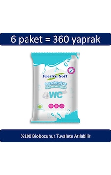 Fresh'N Soft Islak Tuvalet Kağıdı 6 X 60'Lı Fresh'N Soft Islak Tuvalet Kağıdı 6 X 60'Lı