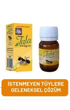 Tala Karınca Yumurtası Yağı Tüy Azaltıcı Tüy İnceltici Yağ. 20 Ml Tala Karınca Yumurtası Yağı Tüy Azaltıcı Tüy İnceltici Yağ. 20 Ml