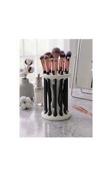 Fırça Kurutma / Düzenleme Standı Boya, Makyaj, Nail Art Vs. Beyaz