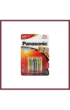 Storeşahin Panasonic 4+2 Alkalin Pro Power İnce Pil 1 Adet Shn0720 Storeşahin Panasonic 4+2 Alkalin Pro Power İnce Pil 1 Adet Shn0720