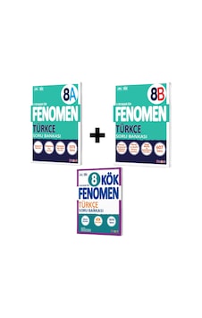 Fenomen 8. Sınıf Türkçe Soru Bankaları Seti A - B - Kök Fenomen 8. Sınıf Türkçe Soru Bankaları Seti A - B - Kök