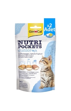Gimcat Nutripockets Yavru Kedi Ödülü 2 x 60 G Gimcat Nutripockets Yavru Kedi Ödülü 2 x 60 G