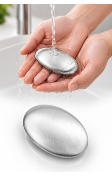 Gümüş Paslanmaz Çelik Sabun Metal Koku Giderici El Sarımsak Soğan Balık Kokusu Giderme Aparatı Karışık Gümüş Paslanmaz Çelik Sabun Metal Koku Giderici El Sarımsak Soğan Balık Kokusu Giderme Aparatı Karışık