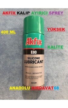 Akfix Kalıp Ayırıcı Silikon Sprey Yağ 400 ML