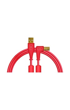 Chroma Cables Usb-a To B - 1.5mt Right Angled Red Chroma Cables Usb-a To B - 1.5mt Right Angled Red