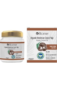 Organik Hindistan Cevizi Yağı 175 Ml Soğuk Sıkım Organik Hindistan Cevizi Yağı 175 Ml Soğuk Sıkım