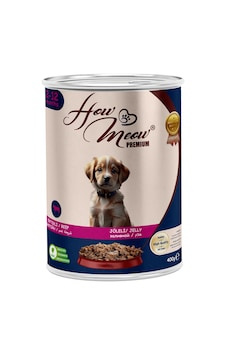 How Meow Jöleli Biftekli Yavru Köpek Konserve Maması 12 x 400 G