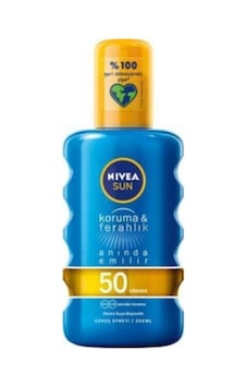 Nivea Güneş Yağı Koruma & Ferahlık Spf50+ 200 Ml Nivea Güneş Yağı Koruma & Ferahlık Spf50+ 200 Ml
