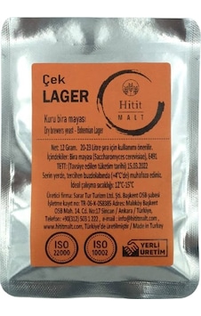 Hitit Malt Çek Lager Kuru Bira Mayası 12 G Hitit Malt Çek Lager Kuru Bira Mayası 12 G
