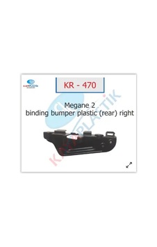 Arka Tampon Sağ Tesp.parc. Mgn Iı Sedan 07-09 L.84 Kaya Plastık 8200176035 Arka Tampon Sağ Tesp.parc. Mgn Iı Sedan 07-09 L.84 Kaya Plastık 8200176035