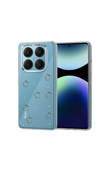 Xiaomi Redmi Note 14 Pro 4g Fiyonk Desenli Kapak - Desen 2 Mavi Xiaomi Redmi Note 14 Pro 4g Fiyonk Desenli Kapak - Desen 2 Mavi