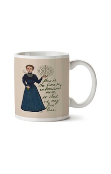 Marie Curie İki Tarafı Baskılı Kupa Bardak Marie Curie İki Tarafı Baskılı Kupa Bardak