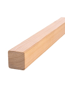 Nest Wood Doğal Ham Ahşap Silinmiş 5x5x25cm 2 Adet Fırınlanmış Çam Kereste