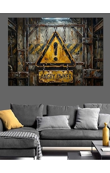 Danger High Voltage Uyarı Levhası Dekoratif Kanvas - Mdf Ahşap Tablo Danger High Voltage Uyarı Levhası Dekoratif Kanvas - Mdf Ahşap Tablo